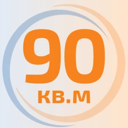 90 м² - 9 кВт